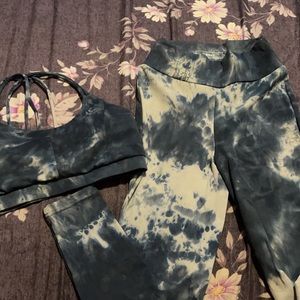 ECHT workout set worn once. EUC Soo soft.